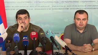 Прямое включение | Президент Республики Арцах Араик Арутюнян