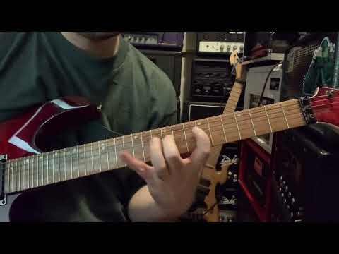 17-EDO Microtonal guitar lesson (preview): superpyth modes metronome drills