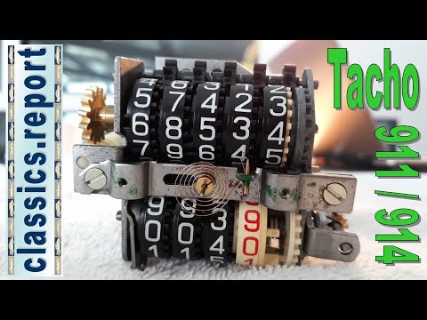 Speedometer Porsche 911, 914, tips for repair