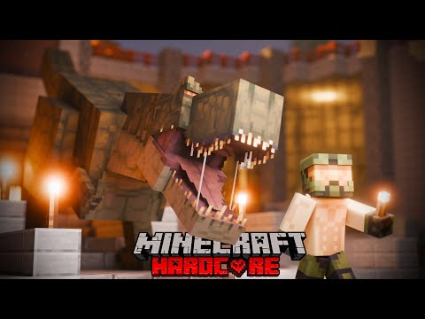 I survived 100 days in JURASSIC PARK in Minecraft Hardcore Mode