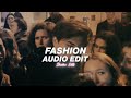 fashion - britney manson『edit audio』