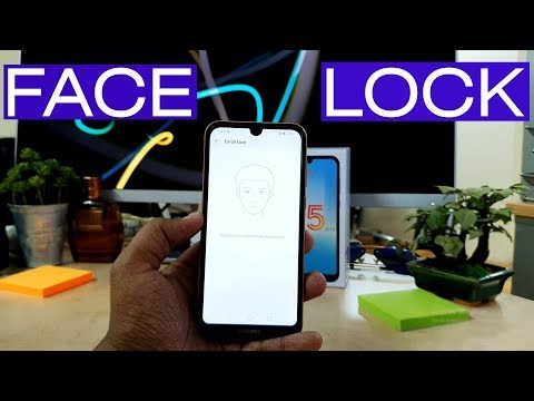 Huawei Y5 2019: How to Setup Face Unlock