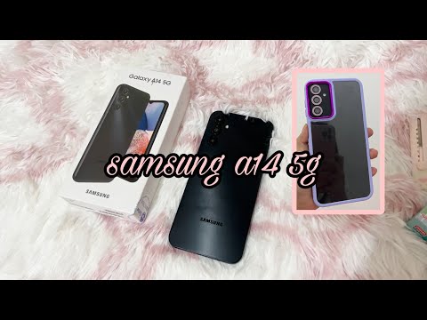 unboxing samsung galaxy a14 5G, set up and camera test #samsunggalaxya145g #workphone #businessphone