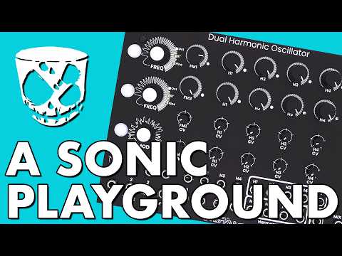 A Sonic Playground! // Dual Harmonic Oscillator by AtoVproject - more sounds & music