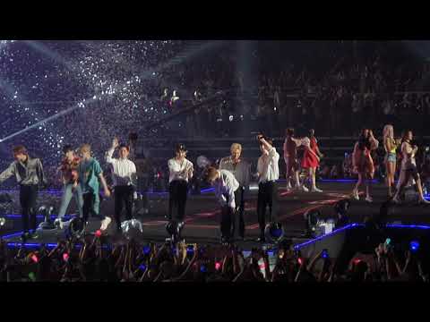 20190525 All Artistes - ending stage [Hallyupopfest 2019]