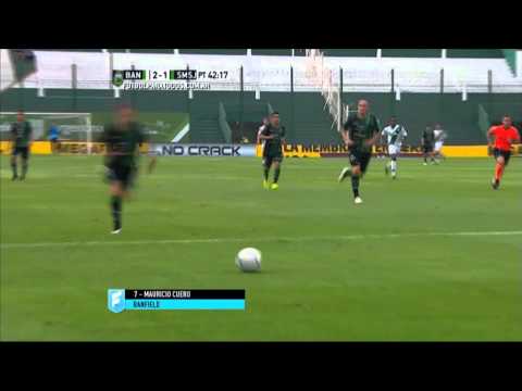 Gol de Cuero. Banfield 2 - San Martín 1. Fecha 5. Primera División 2015. FPT