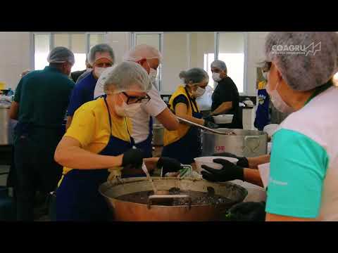 Coagru une forças no Dia C e participa da Feijoada do Bem em prol do Lar dos Velhinhos