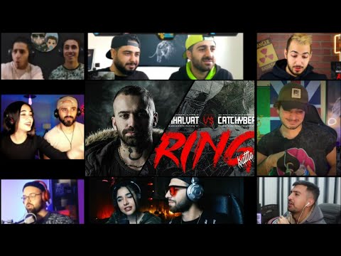 《 رپ بت رینگ 》امیر خلوت &کچی |تورو باید دیس کنه همون تتل هول/reaction ring
