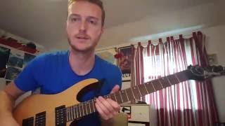 Jonas Krag Viken - This Moment [Guitar Solo Tutorial]