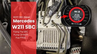 Fixing SBC Pump on Mercedes For Free #w211