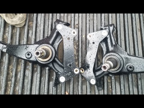How to modify gbody spindles  for wilwood  12.19 brake  bracket