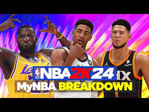 Full Breakdown of New MyNBA Features in NBA 2K24 thumbnail