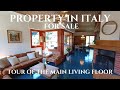 Italian Villa Walkthrough Main Living Floor Mountain House Near Lake Maggiore Italy