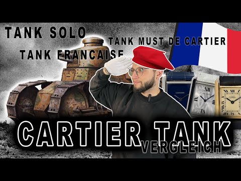 Cartier Tank Check - Tank Solo vs. Tank Vermail vs. Tank Must de Cartier - Dresswatchvergleich