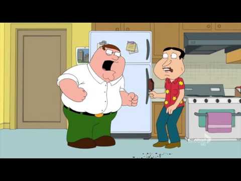 FAMILY GUY Peter makes Quagmire take first bite of fudge pop
