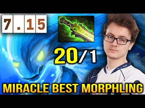 MIRACLE MORPHLING - MagE and CanceL Can't Fight Against Him Dota 2