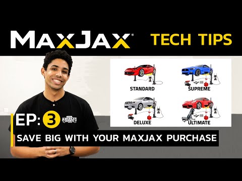 Save Big With Your MaxJax Purchase!