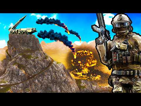 Can US Army MISSILE SYSTEMS Hold Mountain Fortress vs 7,000,000 ZOMBIE ARMY?! - UEBS 2: Modern Mod