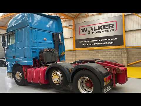 New In Stocklist For Sale: DAF XF105, 460 SUPERSPACE EURO 5, 6X2 TRACTOR UNIT - 2011 - SV11 CHK