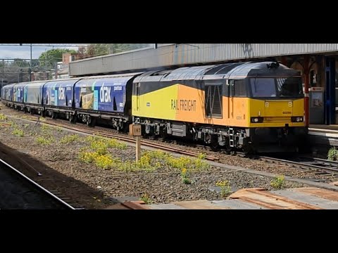 GBRf Class 60 No. 60056 at Stockport with thrash 12/05/2021