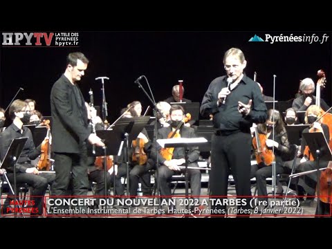 Concert du Nouvel à Tarbes 1re partie (8 janv 22) | La Télé de Tarbes