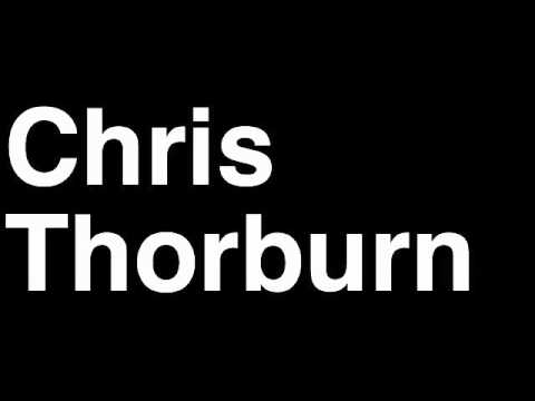 How to Pronounce Chris Thorburn Winnipeg Jets NHL Hockey Player Runforthecube