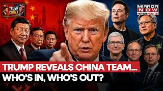 Trump-Xi China Summit: POTUS' Beijing Team Packed With Wall Street Titans; Who's In & Who's Out