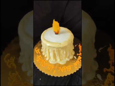 #unique #cake #design #candal #light #birthday #mother #mood  #january