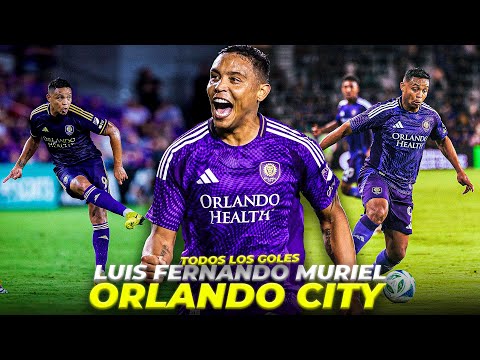 TODOS LOS GOLES DE LUIS FERNANDO MURIEL EN EL ORLANDO CITY