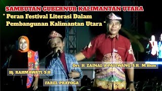 Sambutan Gubernur Kalimantan Utara dalam Festival Literasi Kaltara 2023