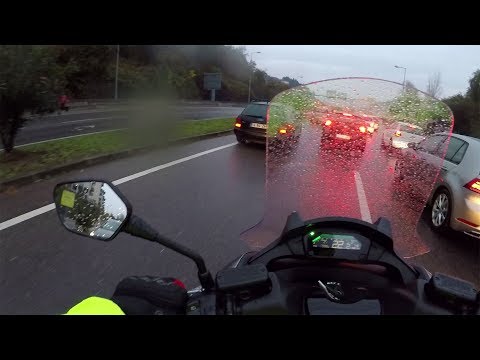 Thumbnail for Going to Work on a heavy rainy day - Honda NC 750S Integra by Honda Integra