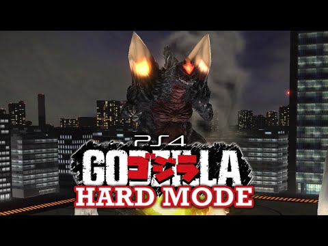 SpaceGodzilla Hard Mode Longplay - GODZILLA [PS4]