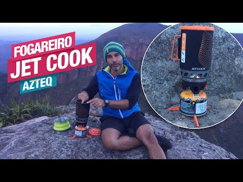 Vídeo - Kit Azteq Jet Cook Fogareiro + Panela