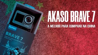 Action Cam boa e barata em 2022 | AKASO BRAVE 7