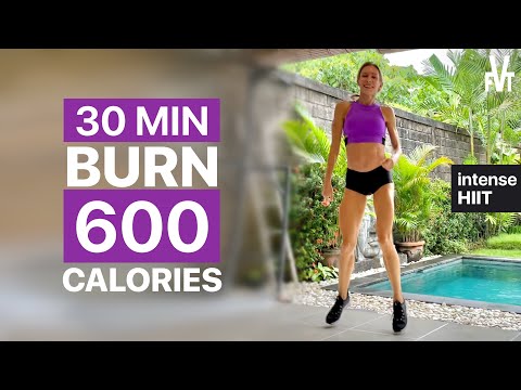 30 MIN HIIT WORKOUT FOR FAT LOSS | Burn 600 Calories [Full Body]