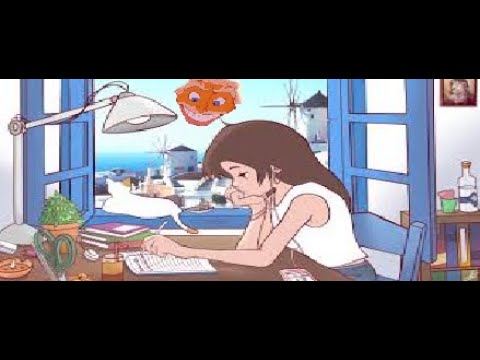 Greek lofi girl oh no