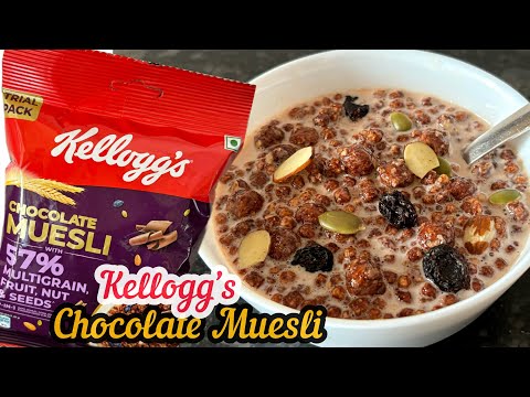Kellogg’s Chocolate Muesli Review | India’s Tastiest Muesli | Kellogg’s Muesli