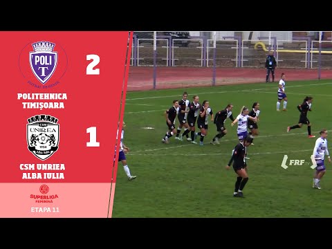 SuperLiga Feminină, Etapa 11: Politehnica Timișoara - CSM Unriea Alba Iulia, 9.11.2025