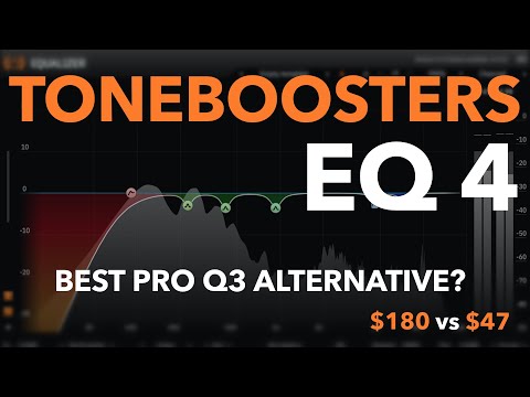 Toneboosters EQ 4 | Best Pro Q 3 Alternative for MAC & PC