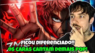 (DIFERENCIADO!!!) REAGINDO a 7 Minutoz - ITADORI ft. M4rkim | REACT // NaiReact