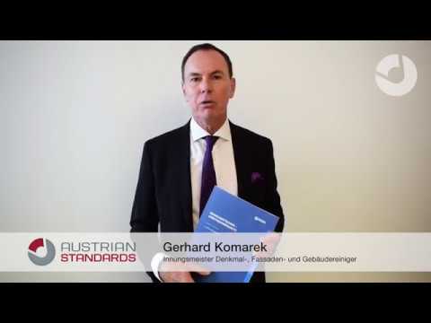 Reinigungstechnik-Arbeitnehmerschutz - Innungsmeister Gerhard Komarek