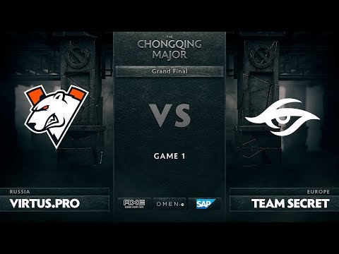 [EN] Virtus.pro vs Team Secret, Game 1, The Chongqing Major Grand Final