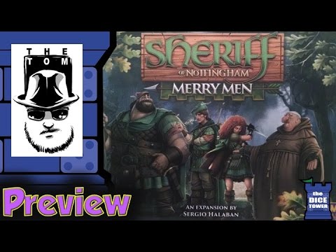 Sheriff of Nottingham: Merry Men Preview - with Tom Vasel