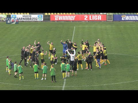 SIARKA TARNOBRZEG - OLIMPIA ELBLĄG 1:0 (0:0) -  FRAGMENTY MECZU I KOMENTARZE TRENERÓW