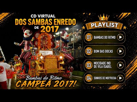 CD Sambas Enredo 2017 | Cidade de Três Rios RJ 