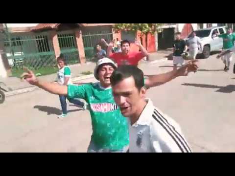 "Deportivo Mandiyu - LA PLAZA 14" Barra: La Plaza 14 &bull; Club: Mandiyú