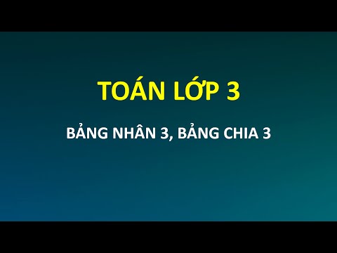 Bài học thử lớp 3