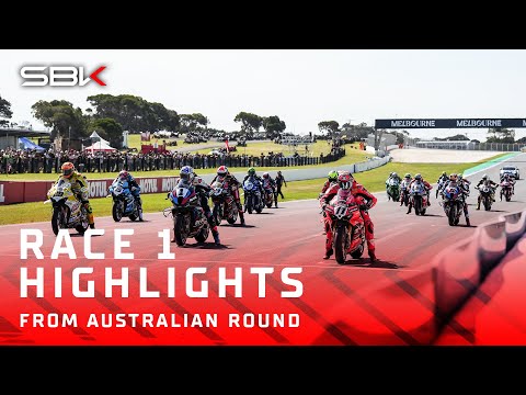 HIGHLIGHTS from Race 1 at Phillip Island 🔥 | 2025 #AustralianWorldSBK 🇦🇺