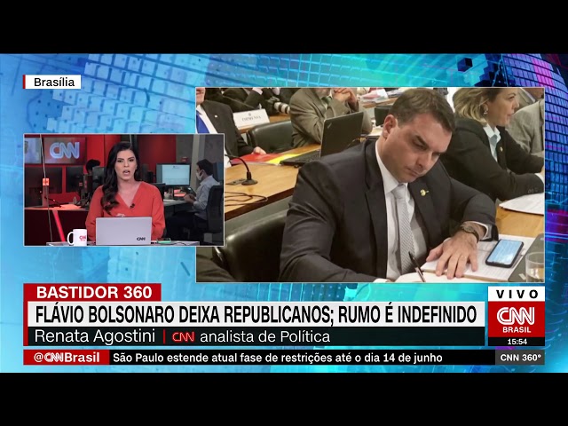Flávio Bolsonaro anuncia sua desfiliação do Republicanos