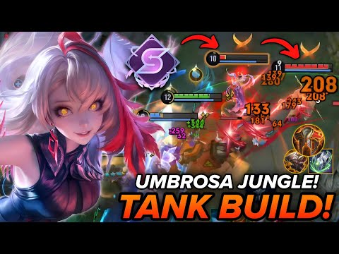 TRY THIS! UMBROSA JUNGLE TANK BUILD! | INSANE TANKY & SUSTAIN GAMEPLAY! | UMBROSA BUILD & ARCANA HOK